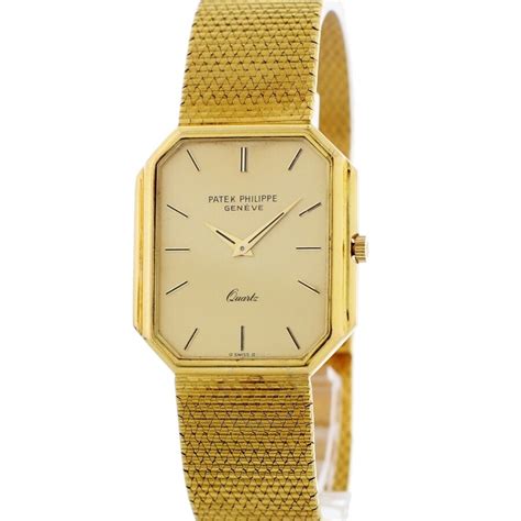 gold patek philippe wristwatch|Patek Philippe vintage gold watch.